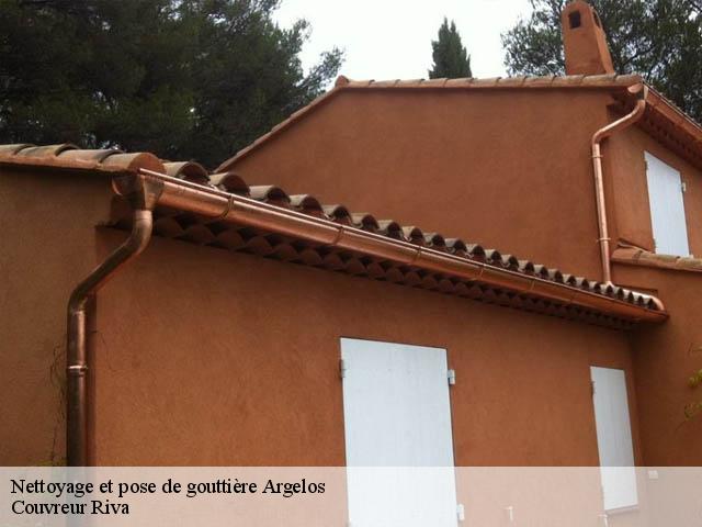 Nettoyage et pose de gouttière  argelos-40700 Couvreur Riva