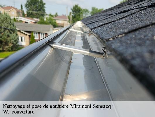Nettoyage et pose de gouttière  miramont-sensacq-40320 WJ couverture 