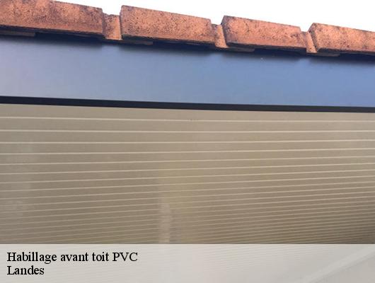 Habillage avant toit PVC Landes