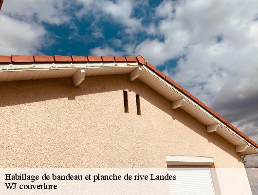 Habillage de bandeau et planche de rive 40 Landes WJ couverture
