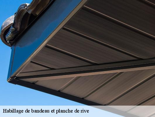 Habillage de bandeau et planche de rive