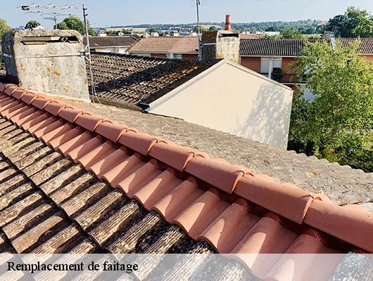 Remplacement de faitage