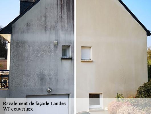 Ravalement de façade 40 Landes WJ couverture