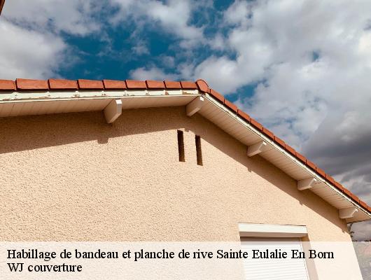 Habillage de bandeau et planche de rive sainte-eulalie-en-born-40200 WJ couverture
