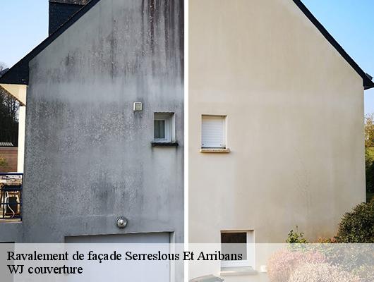 Ravalement de façade serreslous-et-arribans-40700 WJ couverture