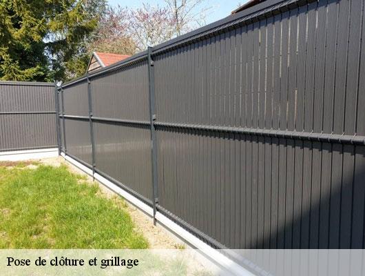 Pose de clôture et grillage